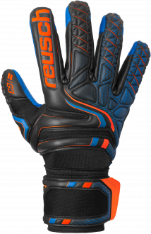 Reusch Attrakt G3 Evolution NC 5070949 7083 black blue orange front